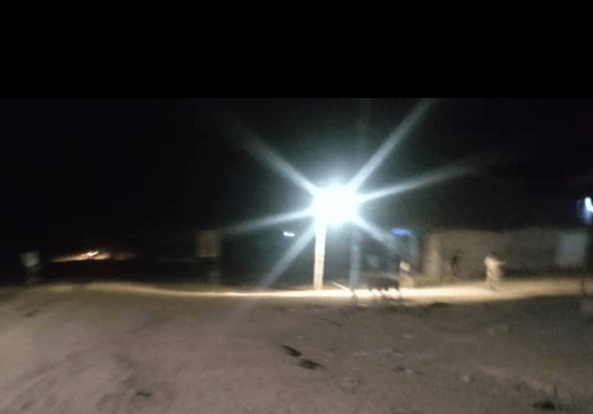 UEMOA financia a reabilitação de postes  de iluminação pública em Buba.<br>