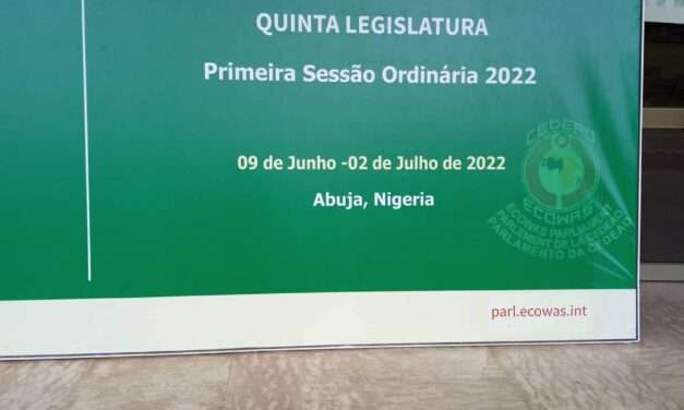 CEDEAO Sessão Ordinária 2022 Parlamento