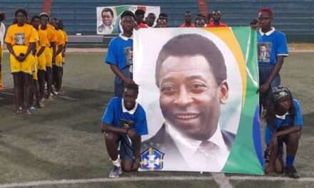 ” Rei Pelé” homenageado pela FFGB.