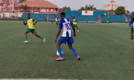 Portos de Bissau empata com São Domingos [1-1]