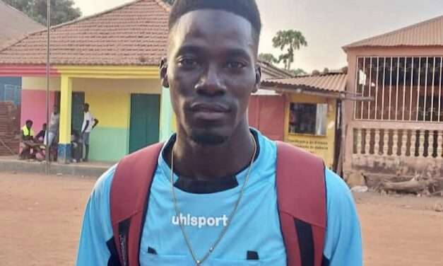 “O meu grande sonho é estar no leque dos árbitros para um Mundial de futebol” diz Mamadu Inussa Djaló