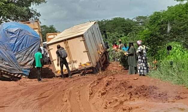 Chuvas Intensas podem interromper ligação entre Bissau e Jugudul.